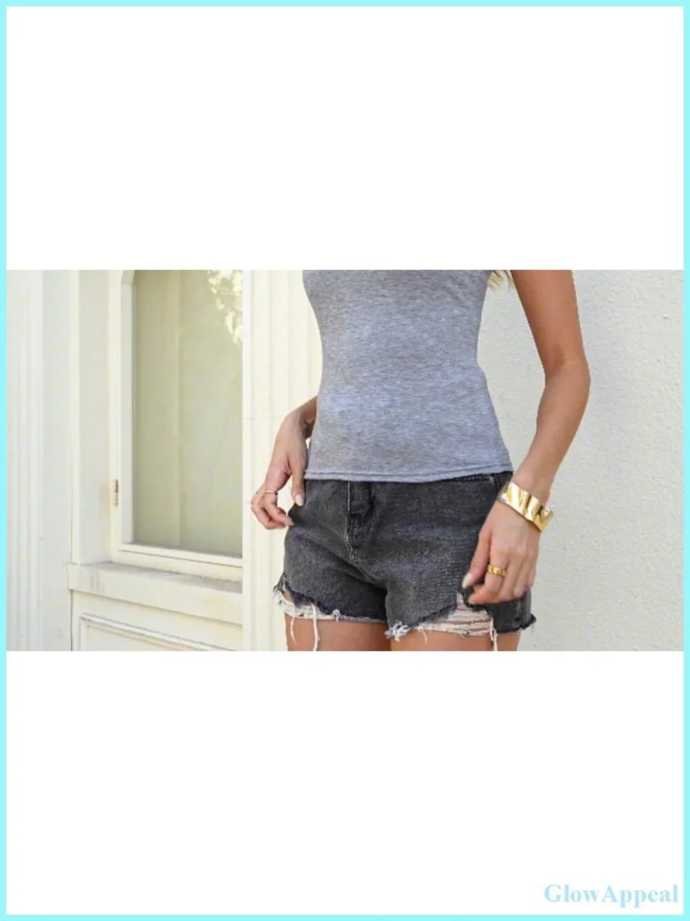 4 Pack Women's Knit Cami Tops Open Back Scoop Neck Spaghetti Strap Low Back
